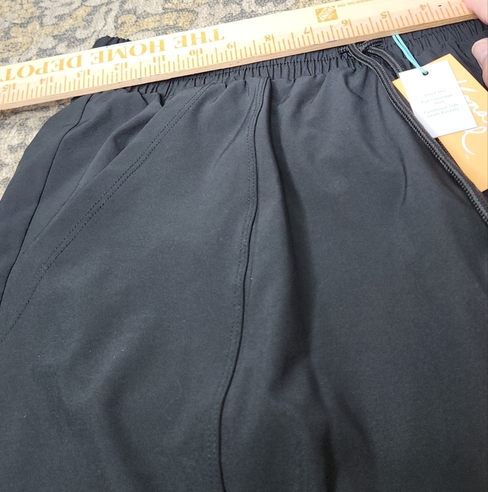 Women's Quick Dry Board Skirt with Pockets - Kona Sol Black S - Picture 7 of 13